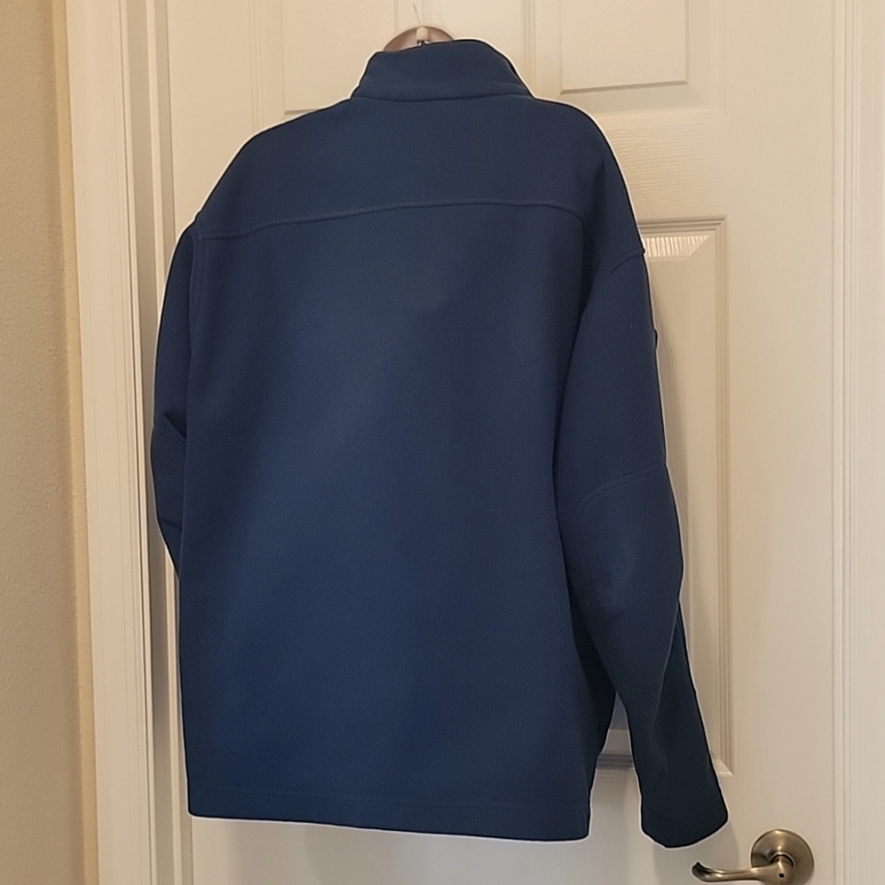 MEN'S PATAGONIA FULL ZIP NAVY FLEECE (sz - xl) - Picture 3 of 4